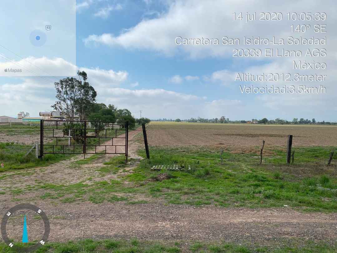 terreno en venta carretera 43 aguascalientes santa clara aguascalientes aguascalientes pcf9PRw