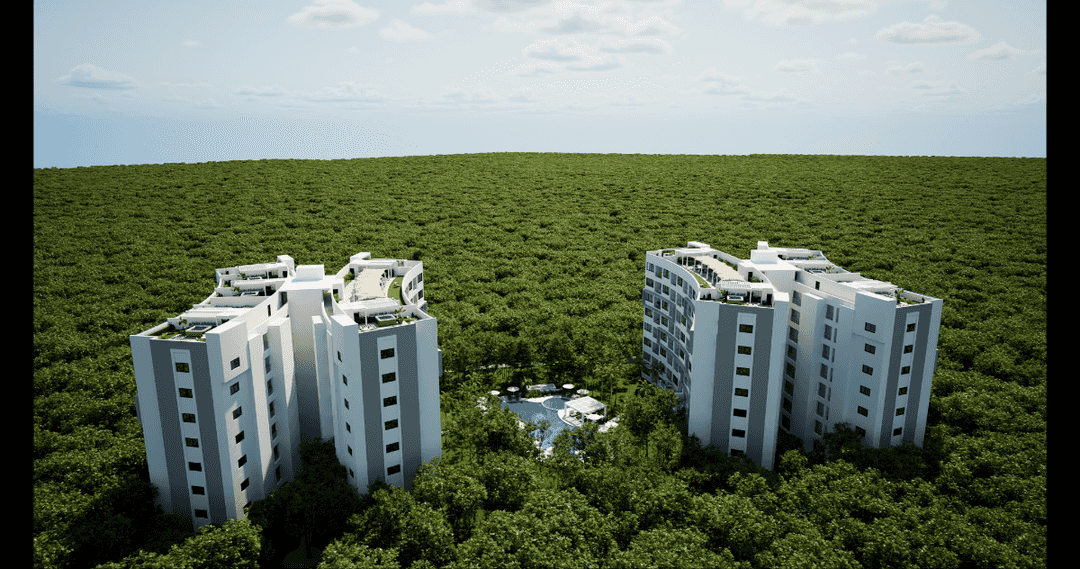 departamento en preventa informacion showroom mayakoba country club carretera federal chetumal  puerto juarez playa del carmen solidaridad quintana roo pdl7gll